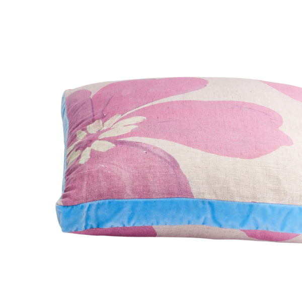 Lilac store floral cushions