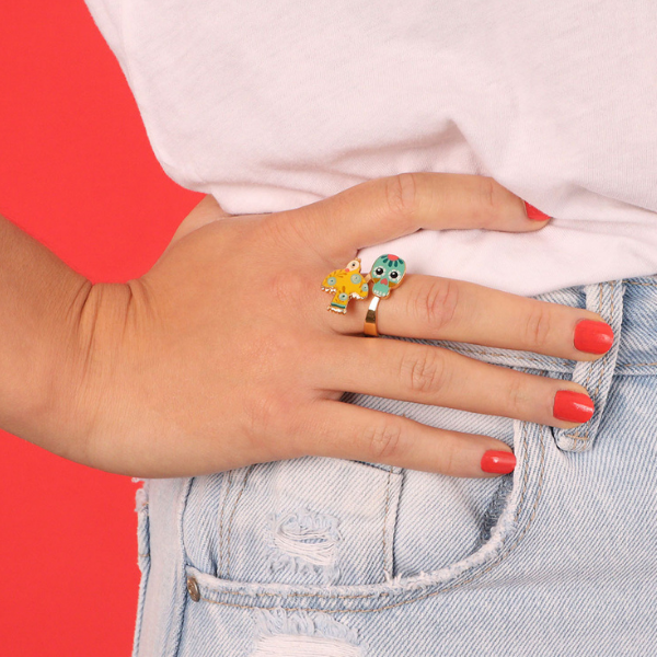 Lucky on sale charm ring