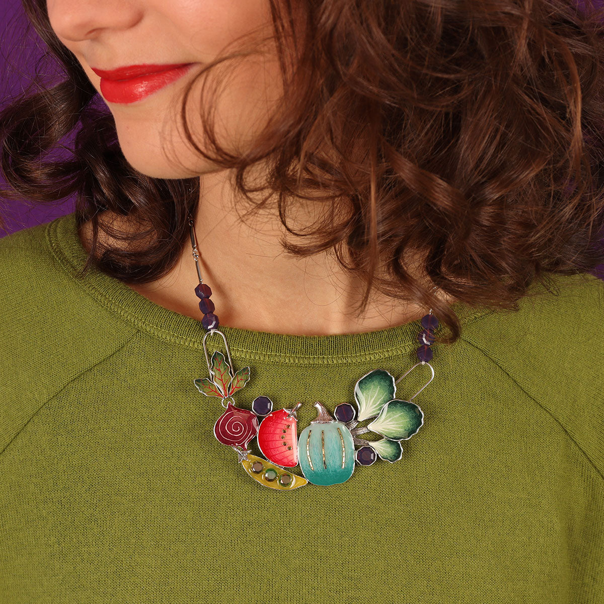 Taratata Heart of Artichoke Necklace H23-07117-10M