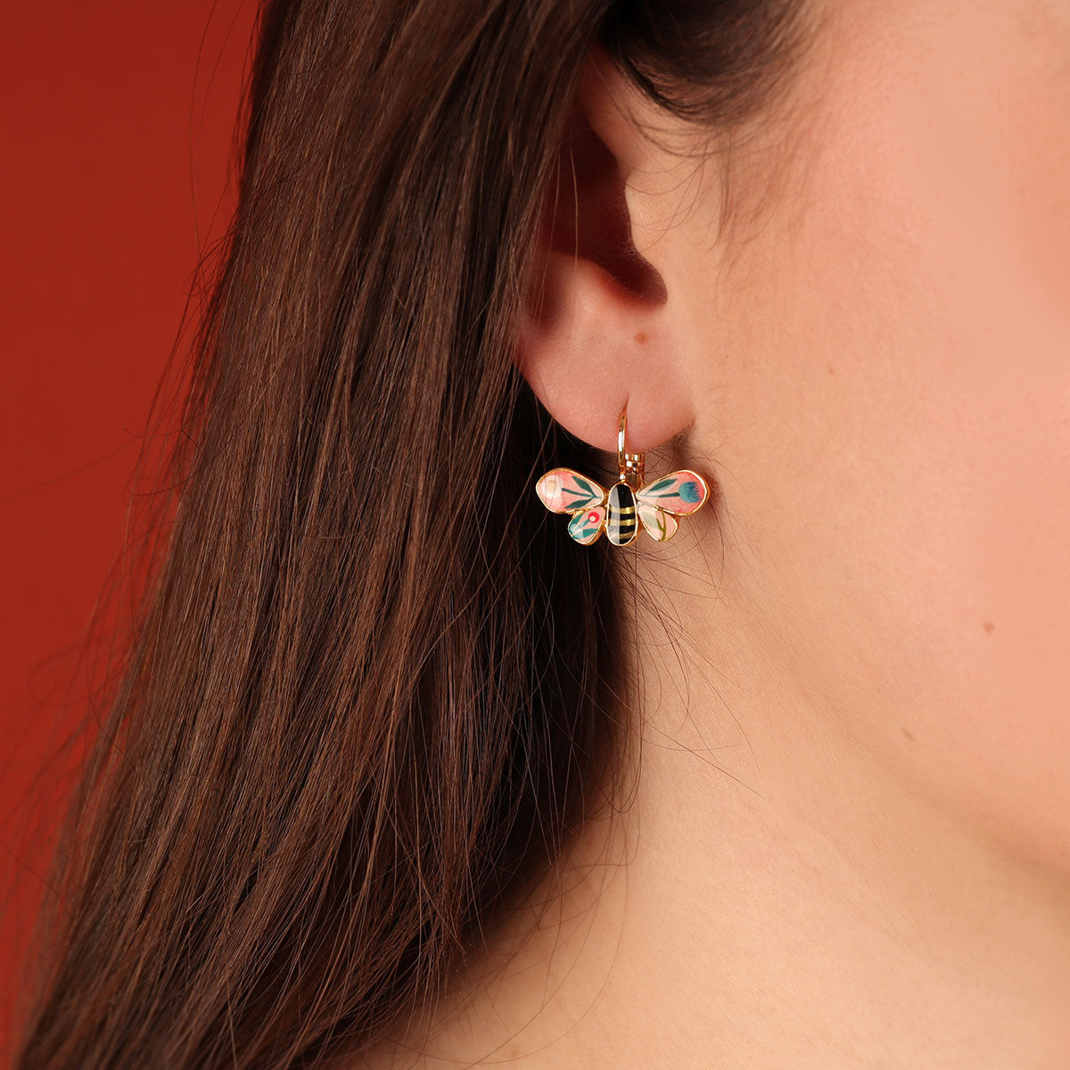 Taratata La Vie En Rose Lever Back Earrings H24-06743-205