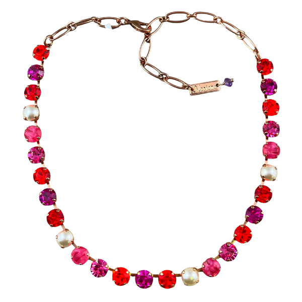 Faux deals ruby necklace