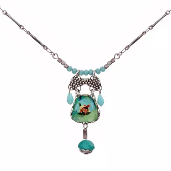 Ayala Bar Radiance Clover Blooms Callisia Necklace R3409