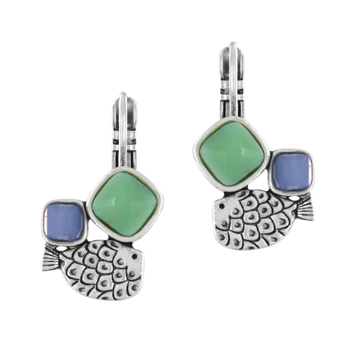 Taratata Ocean Lever Back Earrings W24-02715-104